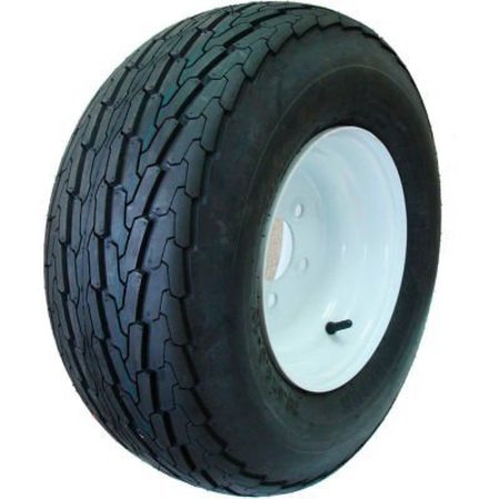 SUTONG TIRE RESOURCES Hi-Run Boat Trailer Assembly 18.5X8.5-8 6PR & 8X7 4-4.0 White Solid ASB1028